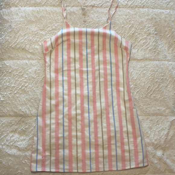 Stripped Mini Dress - Picture 1 of 5